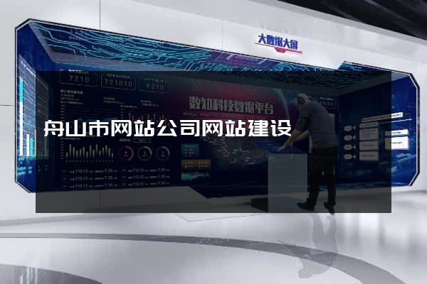 舟山市网站公司网站建设