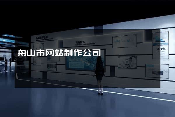 舟山市网站制作公司