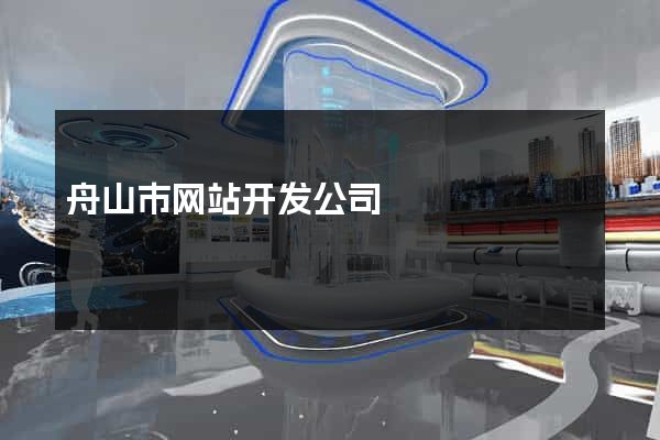 舟山市网站开发公司