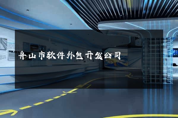 舟山市软件外包开发公司