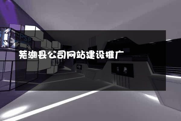 芜湖县公司网站建设推广