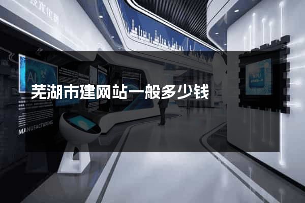 芜湖市建网站一般多少钱