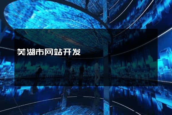芜湖市网站开发
