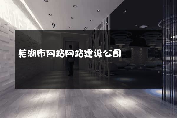 芜湖市网站网站建设公司