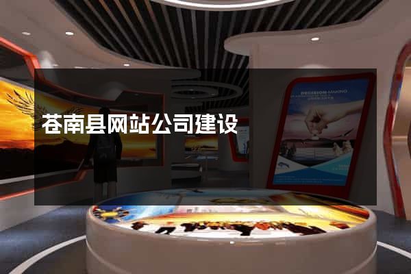 苍南县网站公司建设