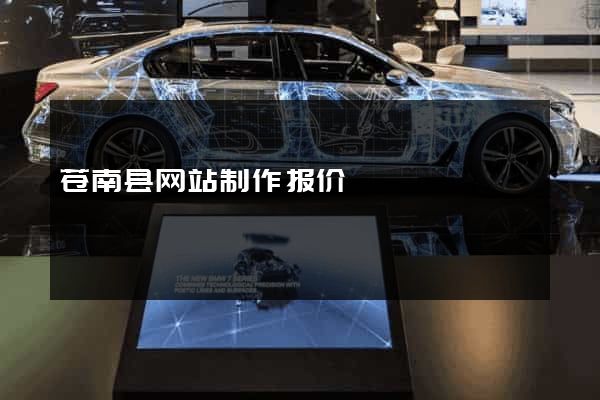 苍南县网站制作报价
