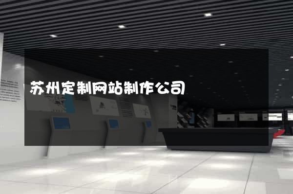 苏州定制网站制作公司