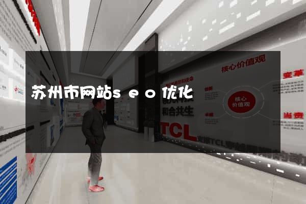 苏州市网站seo优化