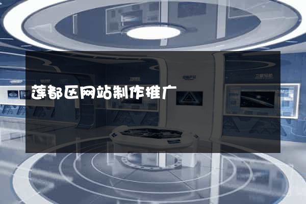 莲都区网站制作推广