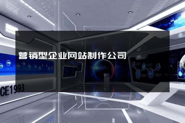营销型企业网站制作公司