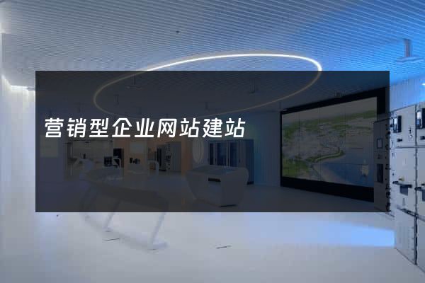 营销型企业网站建站