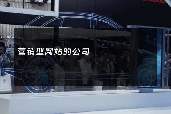 营销型网站的公司