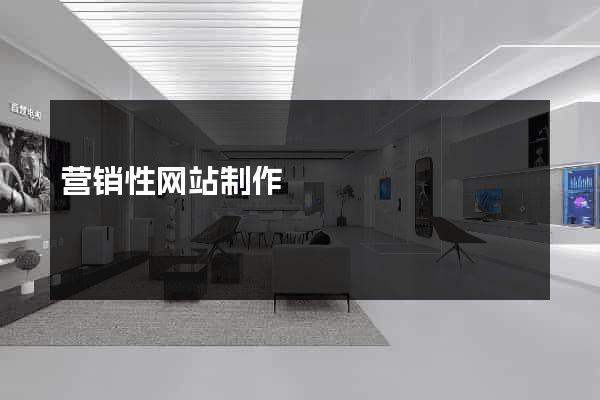 营销性网站制作