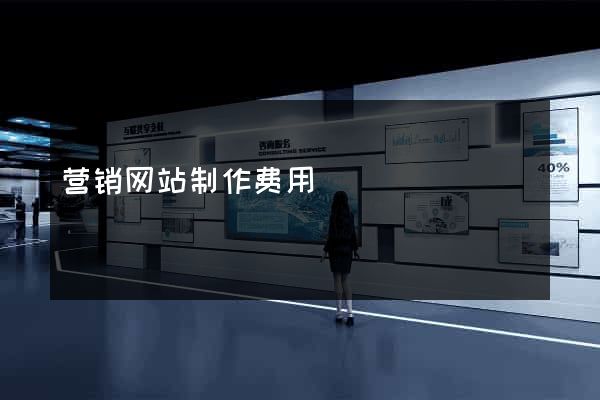 营销网站制作费用