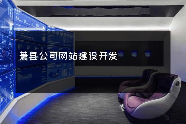 萧县公司网站建设开发