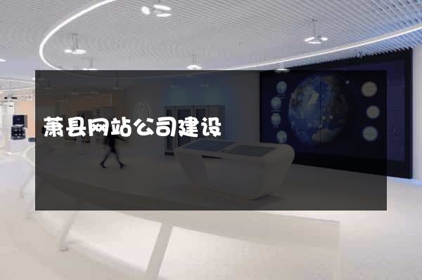 萧县网站公司建设