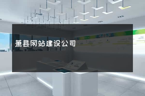 萧县网站建设公司