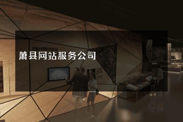 萧县网站服务公司