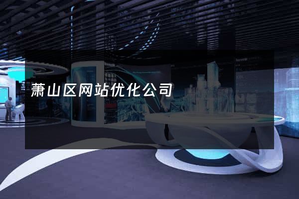 萧山区网站优化公司