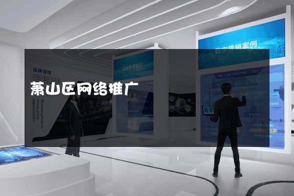 萧山区网络推广
