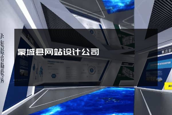 蒙城县网站设计公司