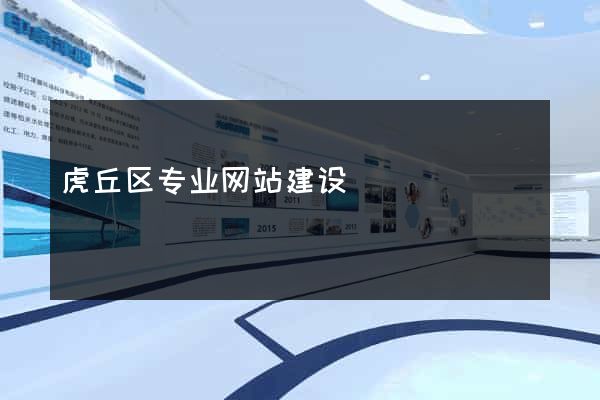 虎丘区专业网站建设