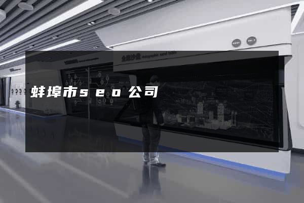 蚌埠市seo公司