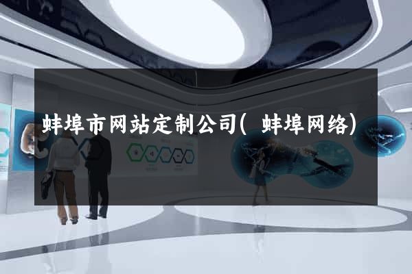蚌埠市网站定制公司(蚌埠网络)