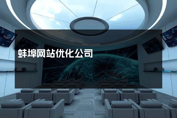 蚌埠网站优化公司