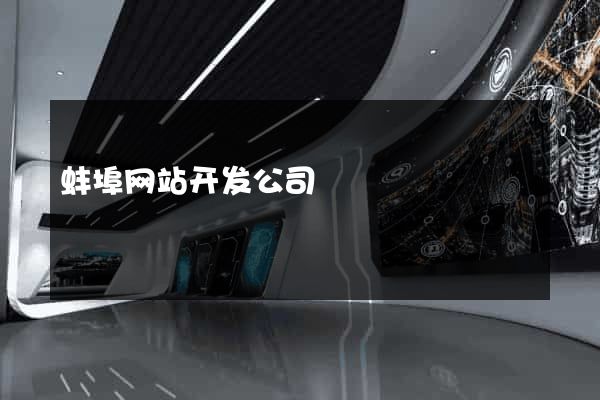 蚌埠网站开发公司