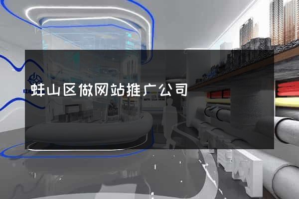 蚌山区做网站推广公司