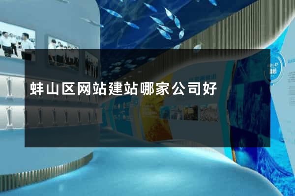 蚌山区网站建站哪家公司好