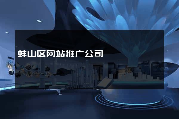 蚌山区网站推广公司