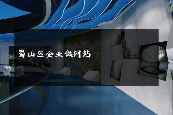 蜀山区企业做网站