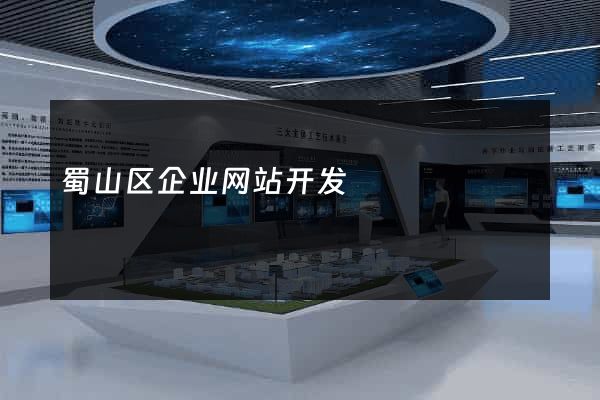 蜀山区企业网站开发