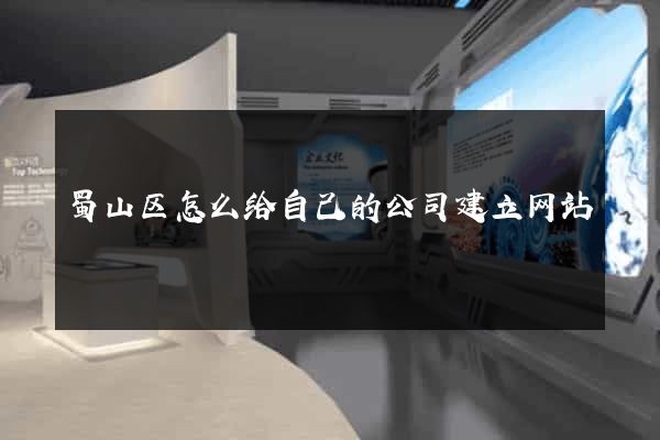 蜀山区怎么给自己的公司建立网站