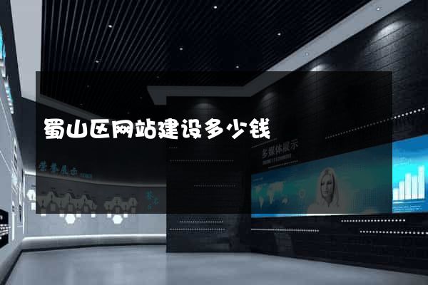 蜀山区网站建设多少钱
