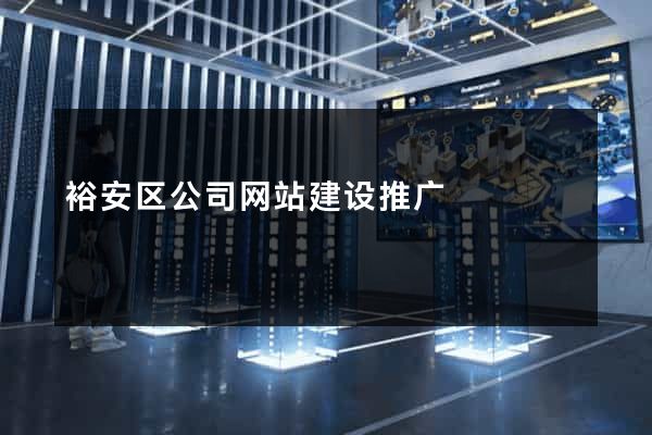 裕安区公司网站建设推广