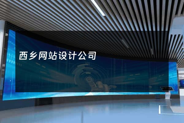 西乡网站设计公司
