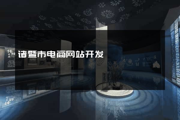 诸暨市电商网站开发
