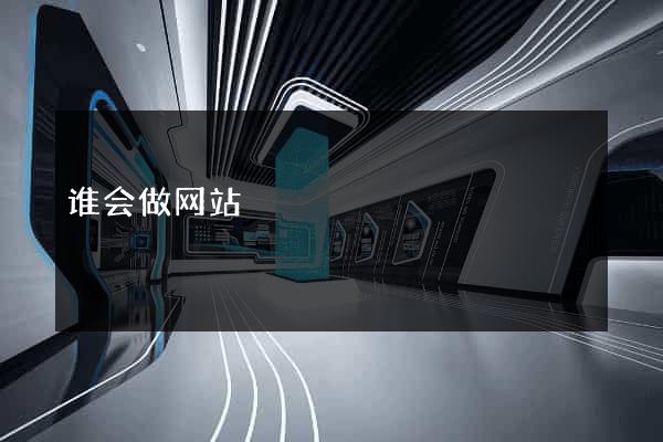 谁会做网站