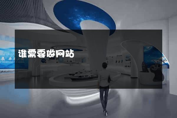 谁需要做网站