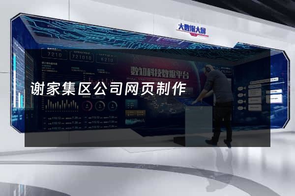 谢家集区公司网页制作