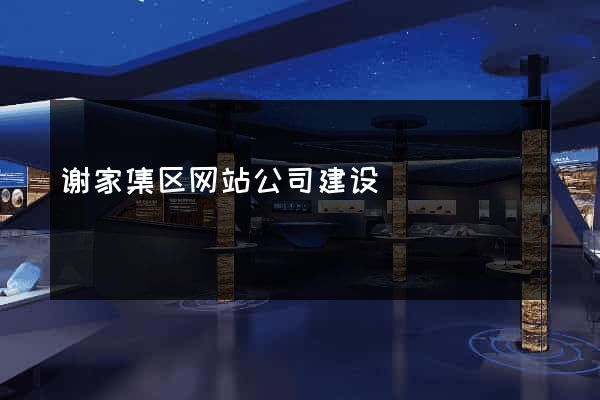 谢家集区网站公司建设