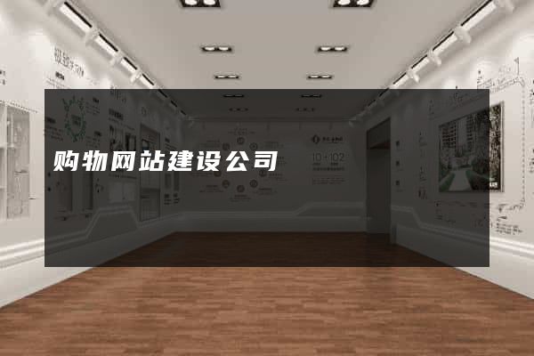 购物网站建设公司