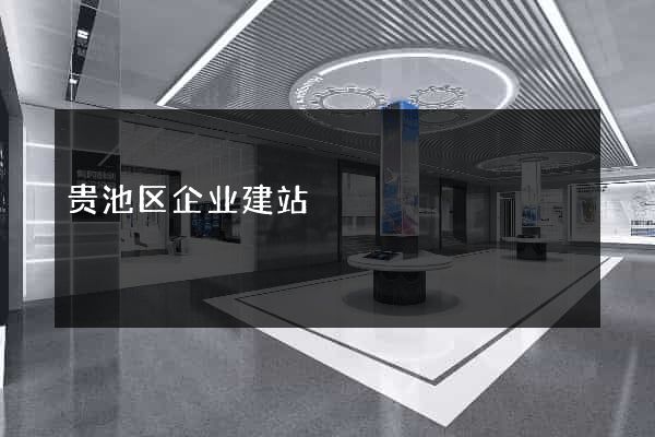 贵池区企业建站