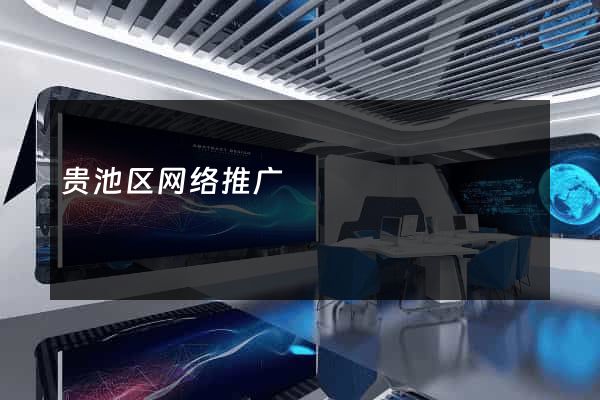 贵池区网络推广