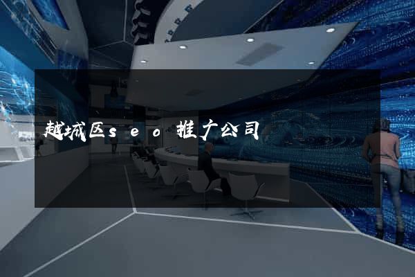 越城区seo推广公司