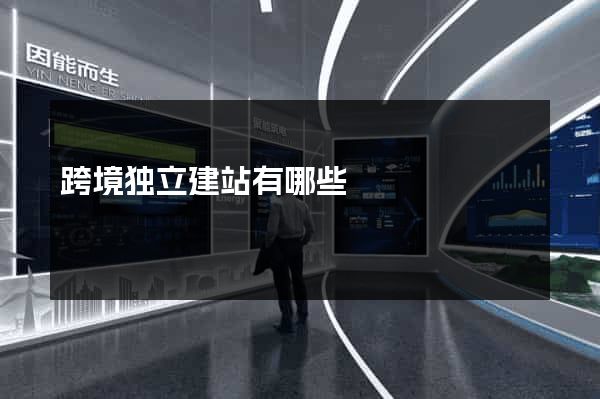 跨境独立建站有哪些