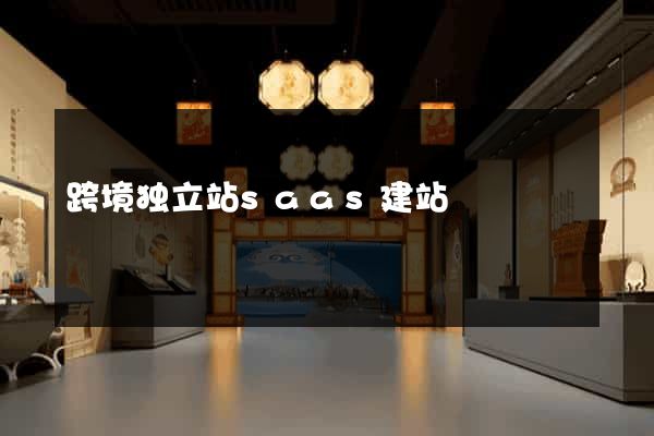 跨境独立站saas建站